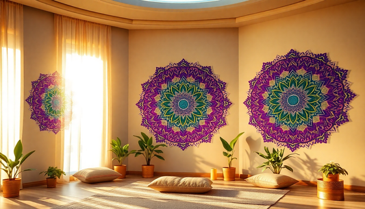 Elevate Your Space: Infusing Spiritual Serenity with Mandala Designs